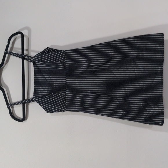 Kendall & Kylie Dresses & Skirts - Kendall & Kylie Women's Pinstripe Tank Mini Dress Size XS Black/White